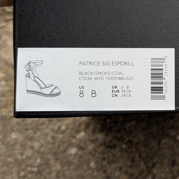 Coach Black Wedge Sandals - Picture 3 of 6